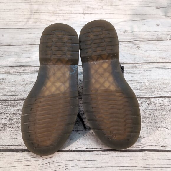 Dr. Martens 1460J Black Patent Leather Combat Boots – Youth Girls Size 2 - Picture 9 of 10